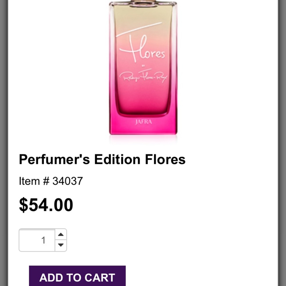 Perfumer’s edition Flores